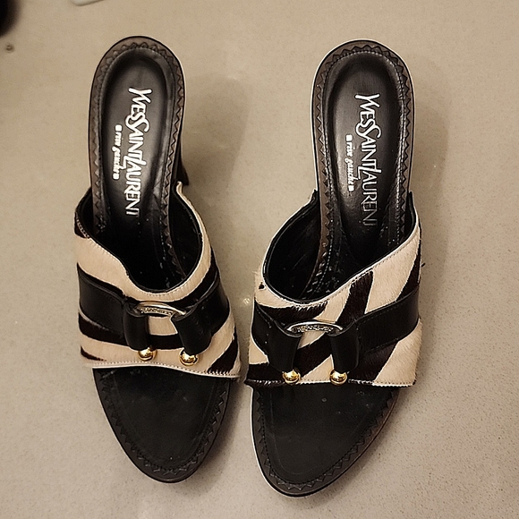 Yves St. Laurent YSL Zebra heels size  ( 38EU) - Picture 2 of 7